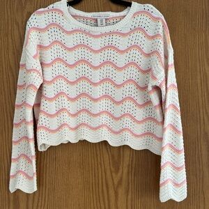 Sincerely Jules Multicolor Wavy Knit Sweater